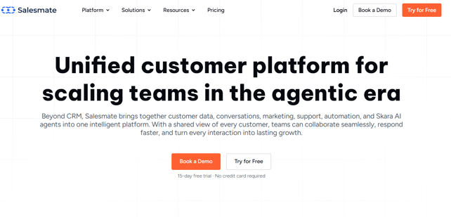 Salesmate Enterprise CRM