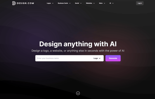 Design.com Homepage