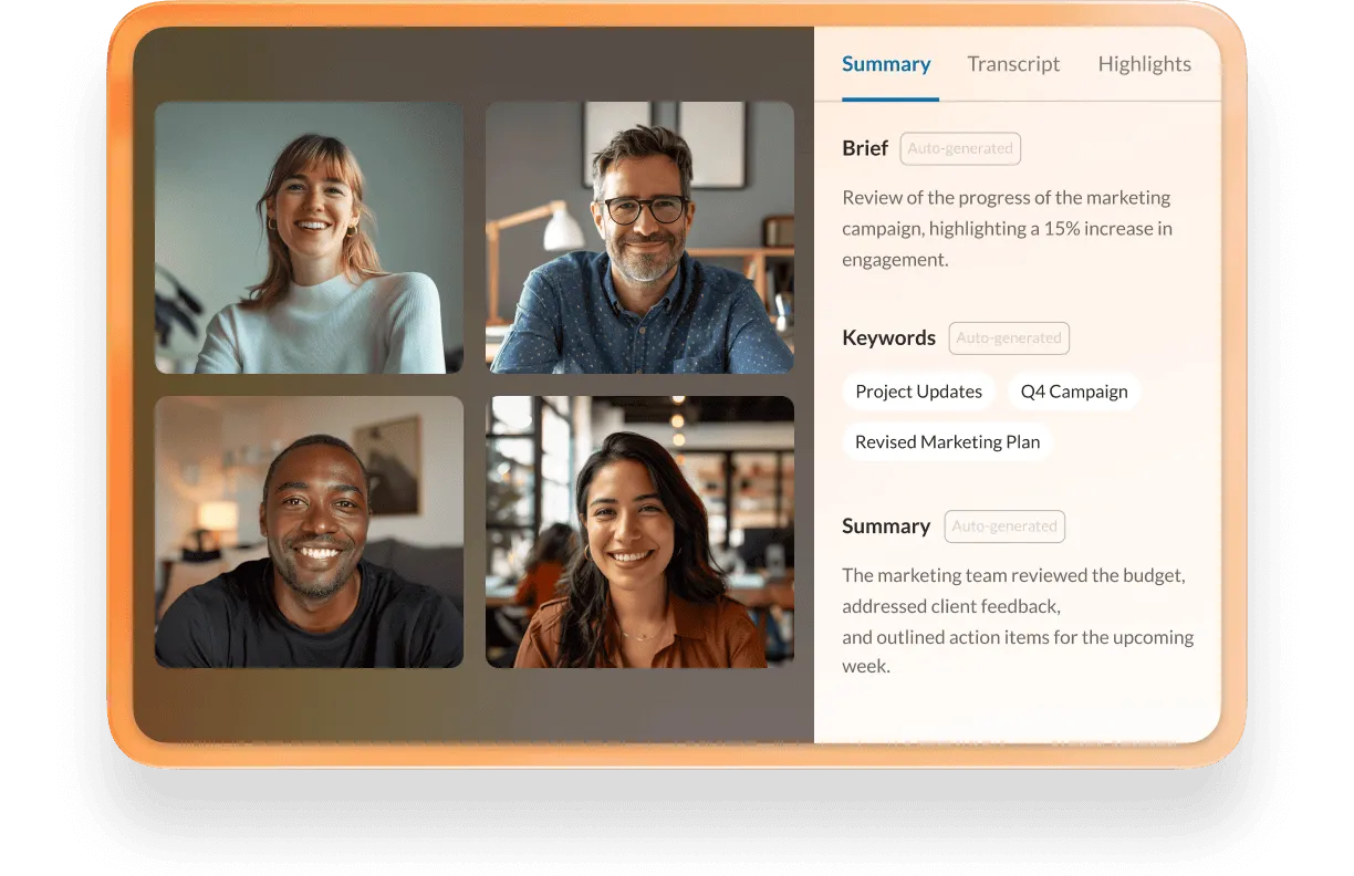 RingVideo Team Communication