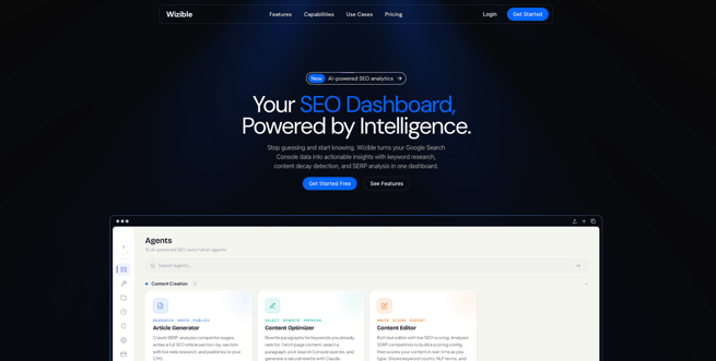 Wizible SEO Tool