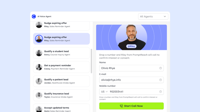 Cloudtalk AI Voice Agent