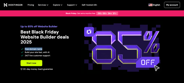 Hostinger Black Friday Deals