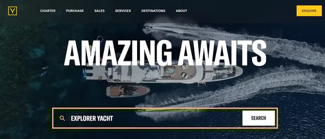 video as background image css example from yacht co