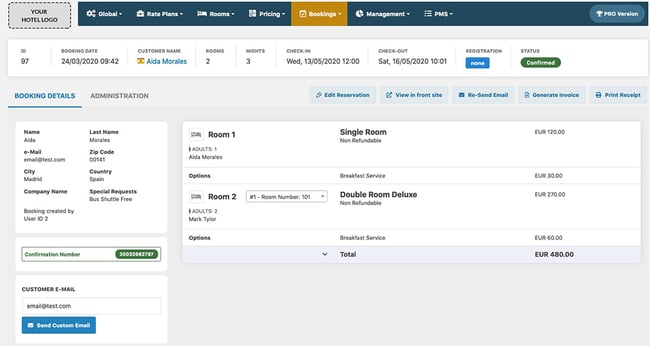 WordPress hotel booking plugin by VikBooking