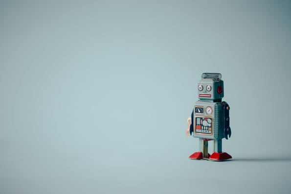 vintage-blue-robot-portrait