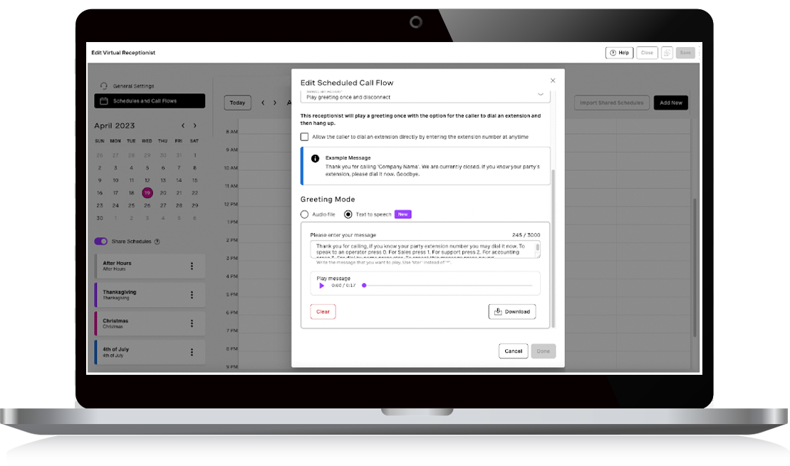 best interactive virtual assistants: vonage