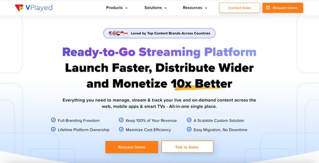 vplayed homepage, vplayed