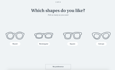 warby parker quiz