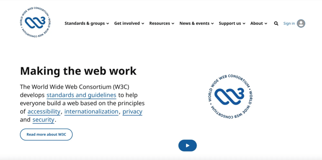 web accessibility example from wc3