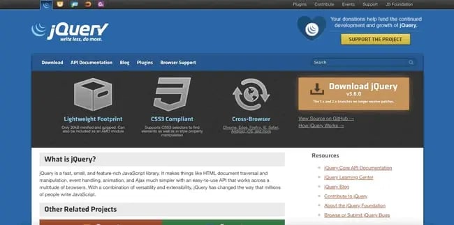 One of our favorite web development tools: jQuery