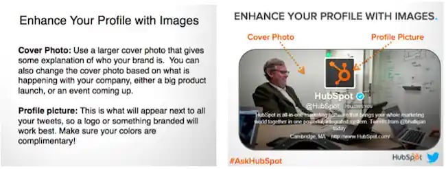 engaging webinar slide deck with images