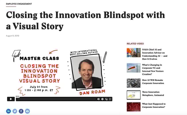 webinar marketing strategy, innovation leader