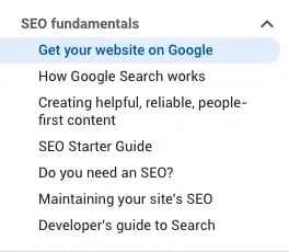 SEO fundamentals