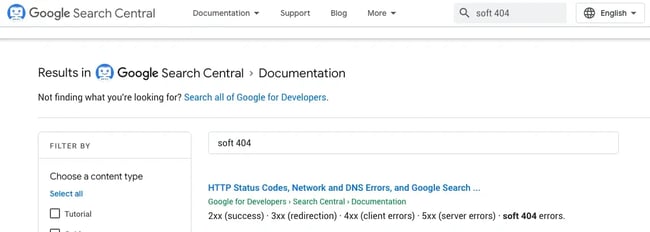 searching in Google Search Central