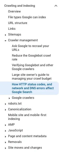crawling and indexing