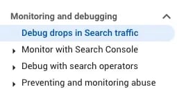 Monitoring and debugging