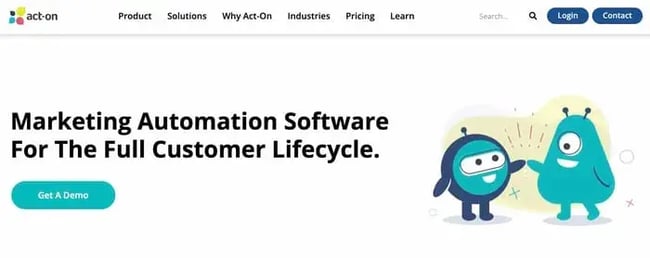 website activity, act on