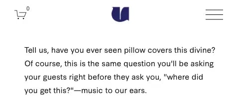 website copyright, pillows