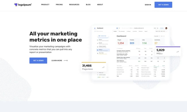 website header design templates; Atlas Free-1