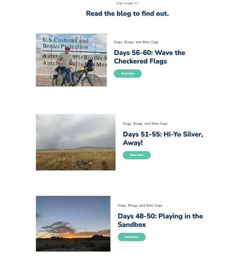 building my first website: a blog rss feed with blog post titles and images