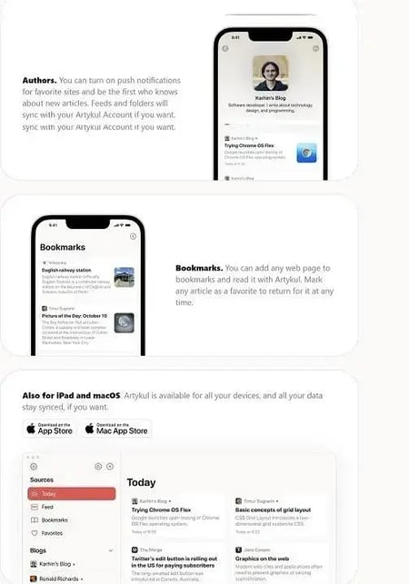 types of website layouts, Artykul uses the z-style layout