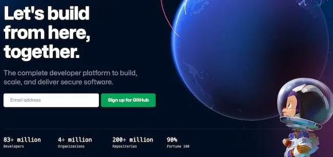 What is GitHub platform home
