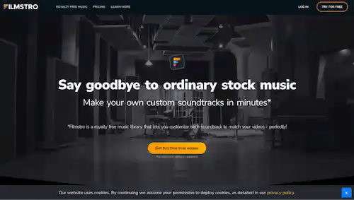 where to find royalty free music, filmstro