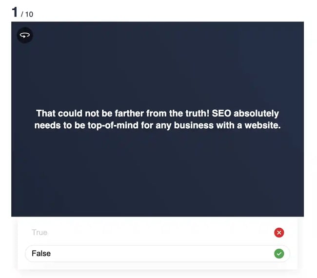 Interactive content reading answers in real-time