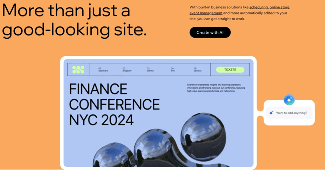 wix ai website builder