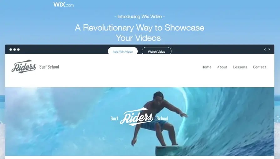 wix video