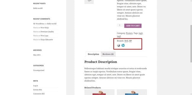 Best WooCommerce plugin: YITH WooCommerce brands add-on
