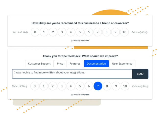 wootric customer experience platform nps survey tool