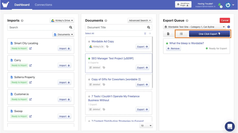 wordable publish