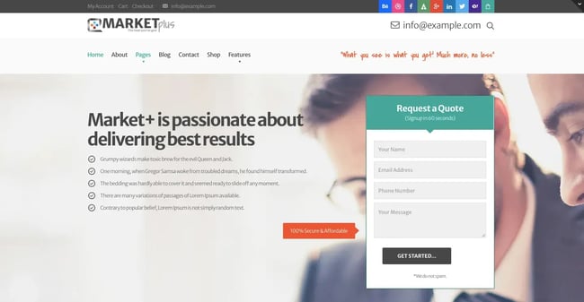 wordpress affiliate marketing theme; marketplus