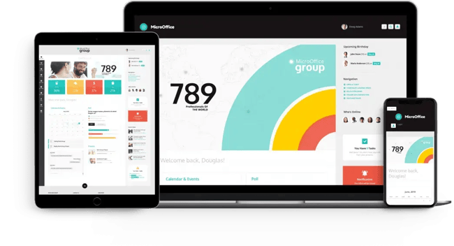 wordpress intranet themes, Micro Office