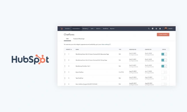 WordPress Live Chat Plugin: HubSpot WordPress Plugin