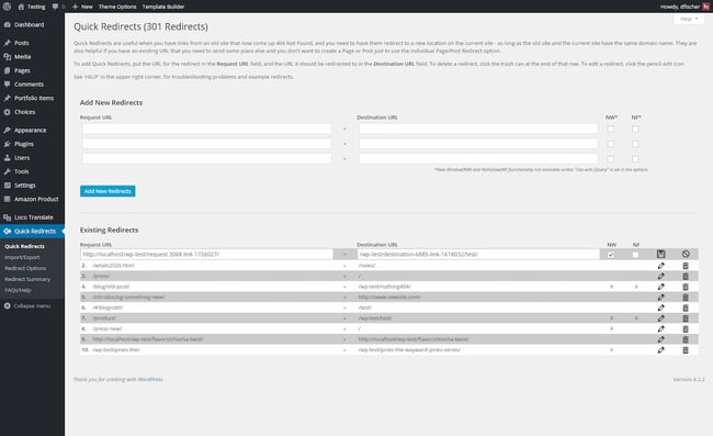 Best WordPress redirect plugin: Quick page / post redirect