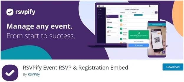 Image of RSVPify wordpress plugin
