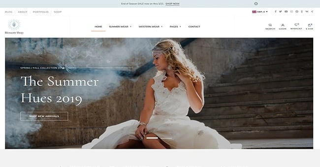 word press theme, blossom pro