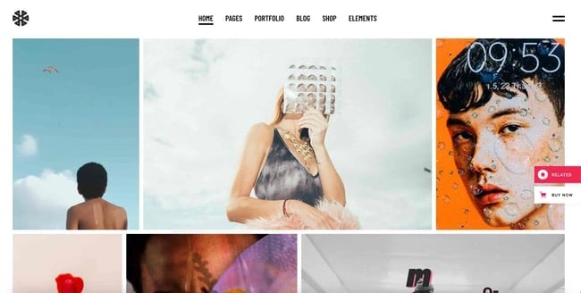 BOLDLAB best wordpress themes home page example