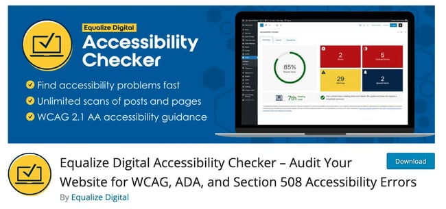 Equalize Digital Accessibility Checker
