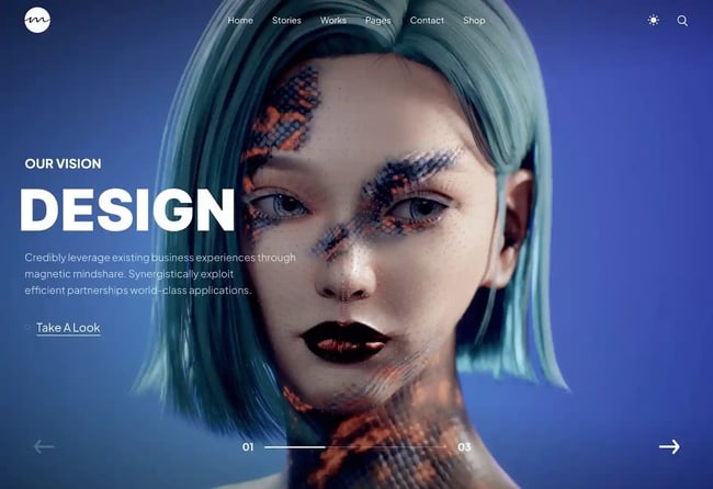 best Wordpress portfolio themes, Most