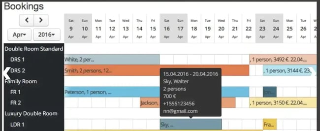 Advanced Booking Calendar WordPress Plugin