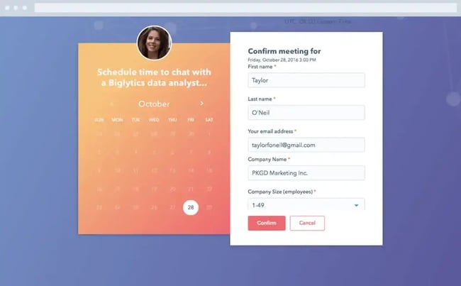 HubSpot Meetings