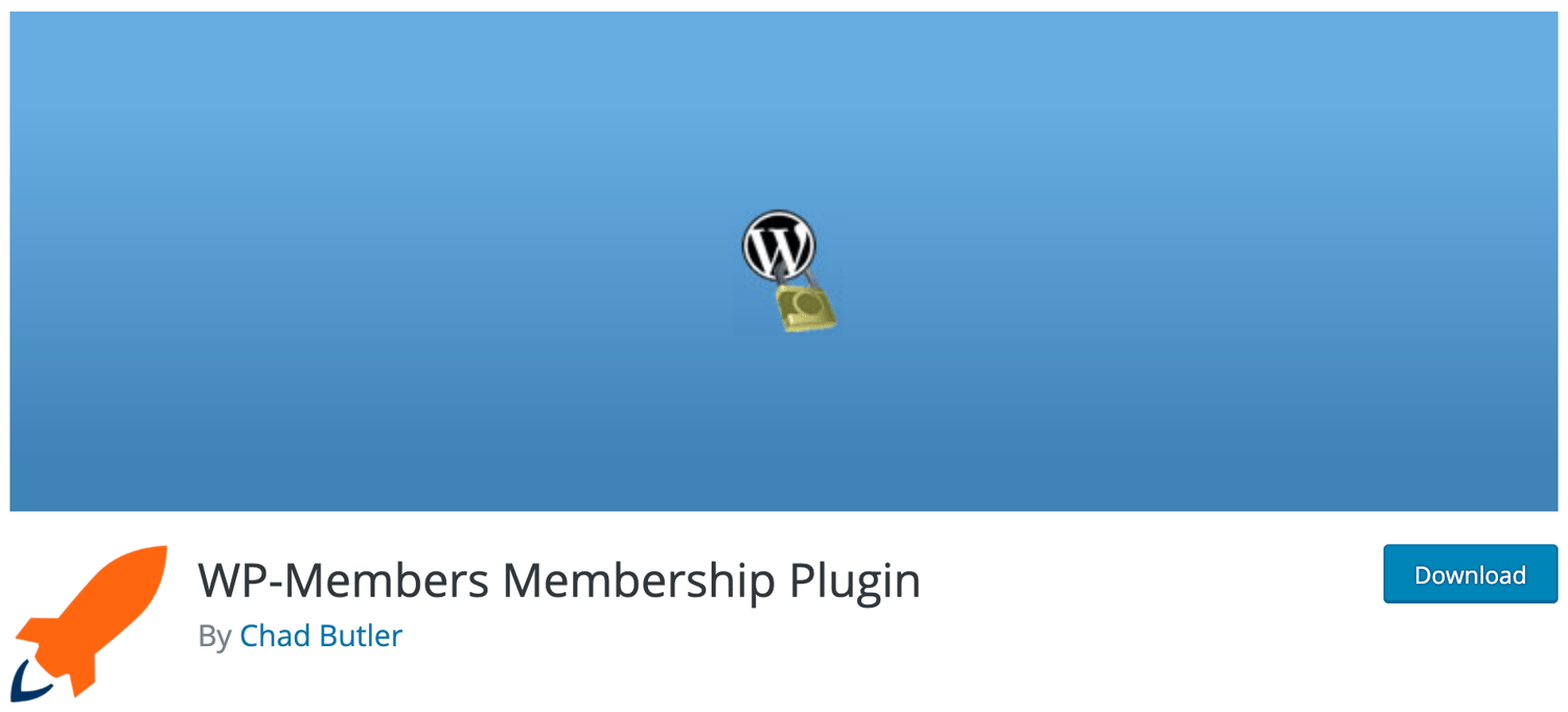 download page for the wordpress membership plugin WP-Members