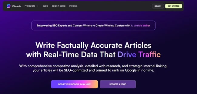 writesonic, website content writing]
