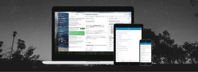 wysiwyg markdown editor, Leanote