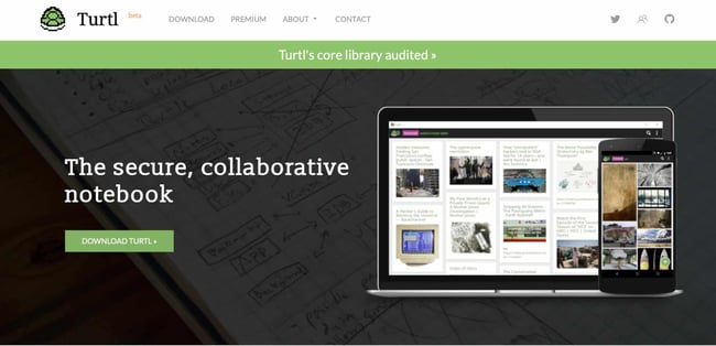 wysiwyg markdown editor, Turtl