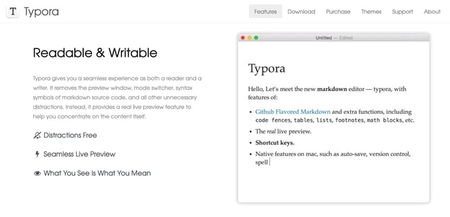 wysiwyg markdown editor, Typora