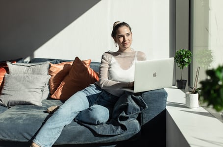 Woman on laptop